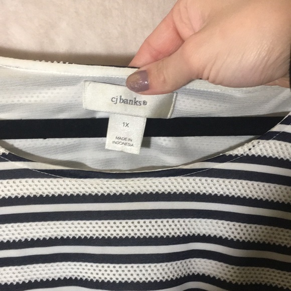 Cj banks blouse NWOT 1X - Picture 2 of 4